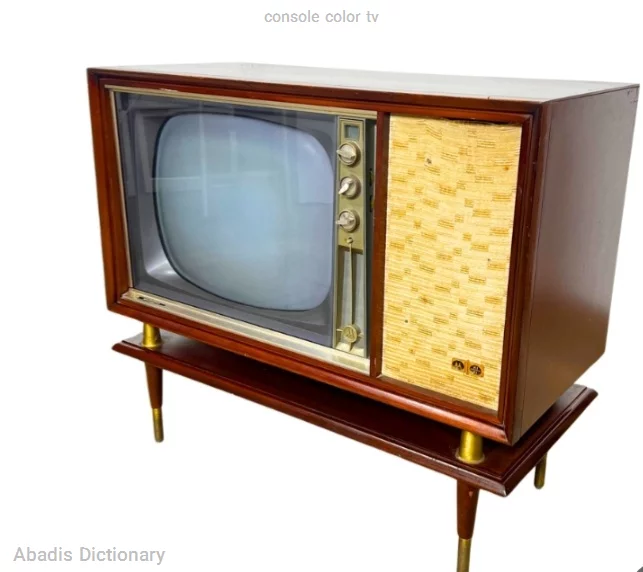 console color tv